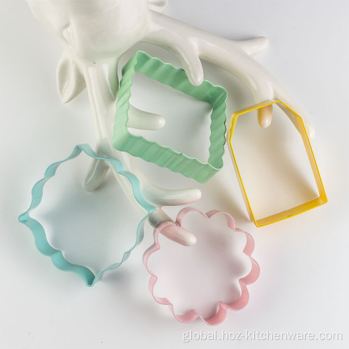 Heart Cookie Cutter Colorful Stainless Steel Cookie Cutter Supplier